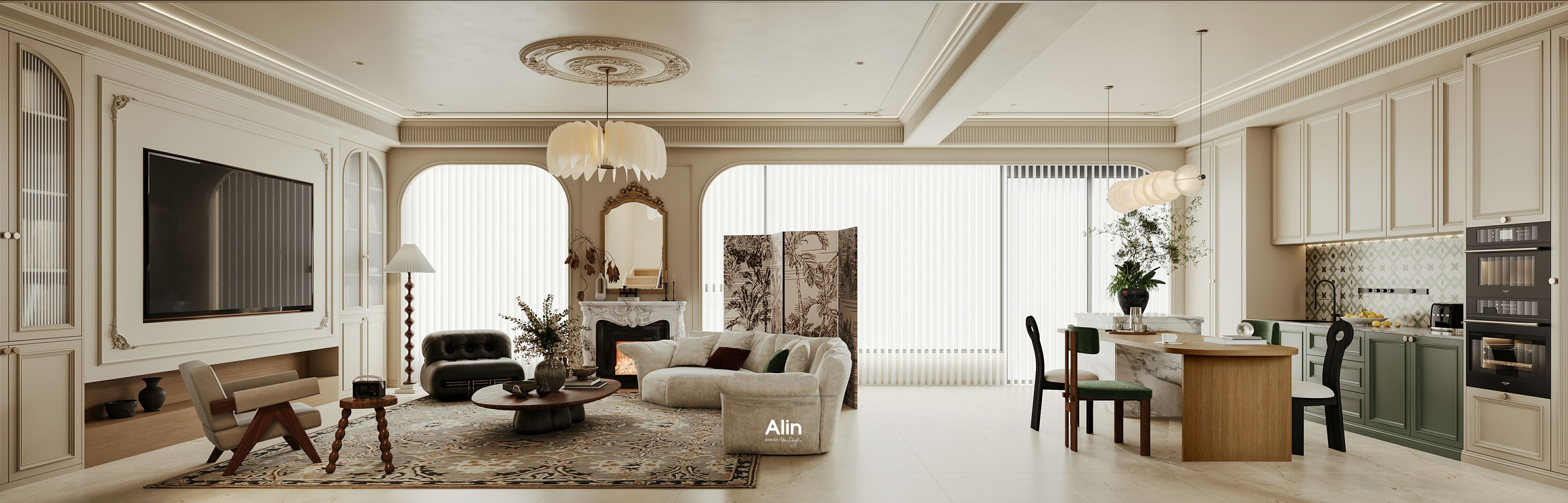 宁波700平米别墅装修风格案例：豪华典雅设计展示