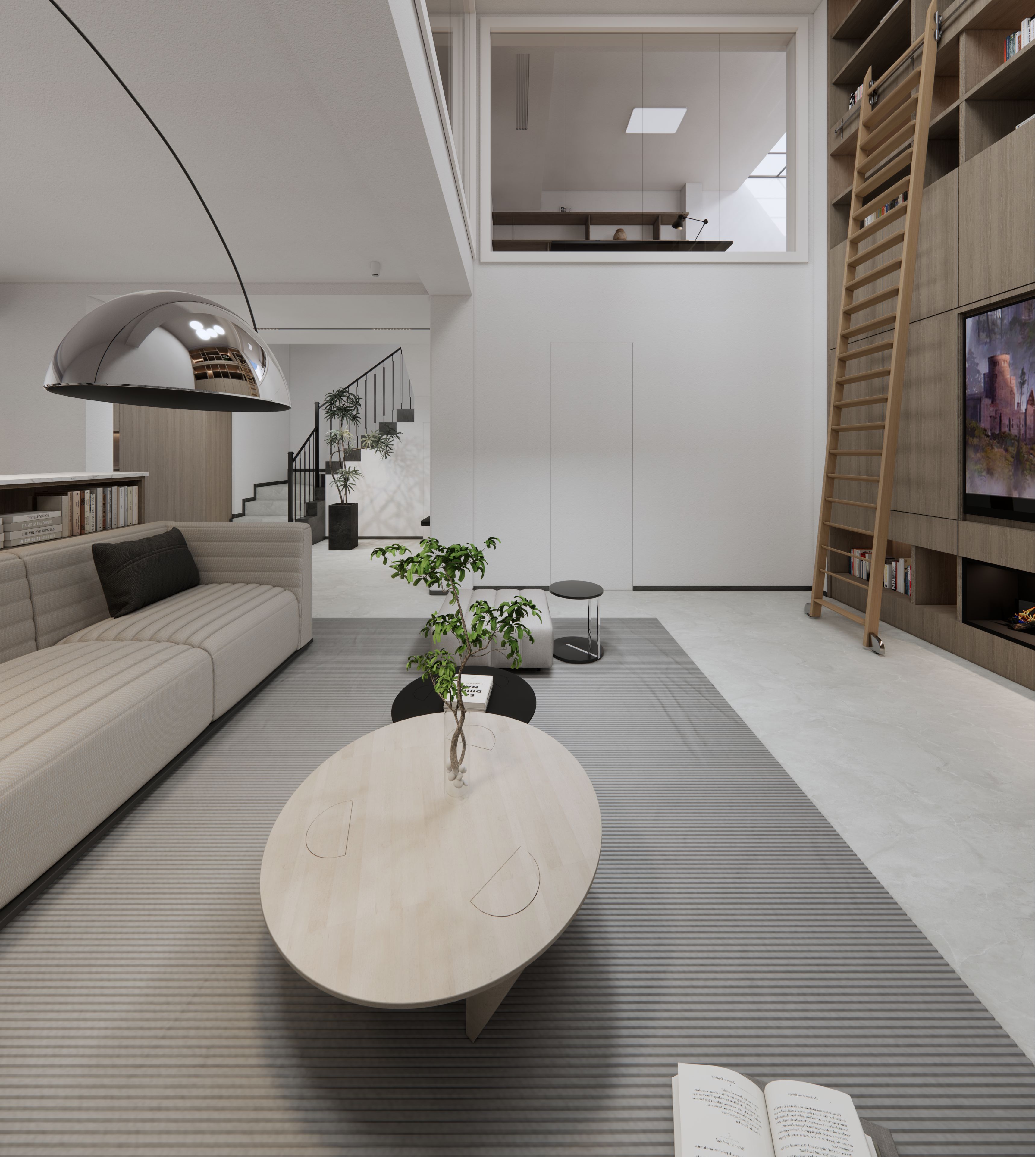 南通现代简约大平层装修效果图大全，打造时尚舒适的家居空间