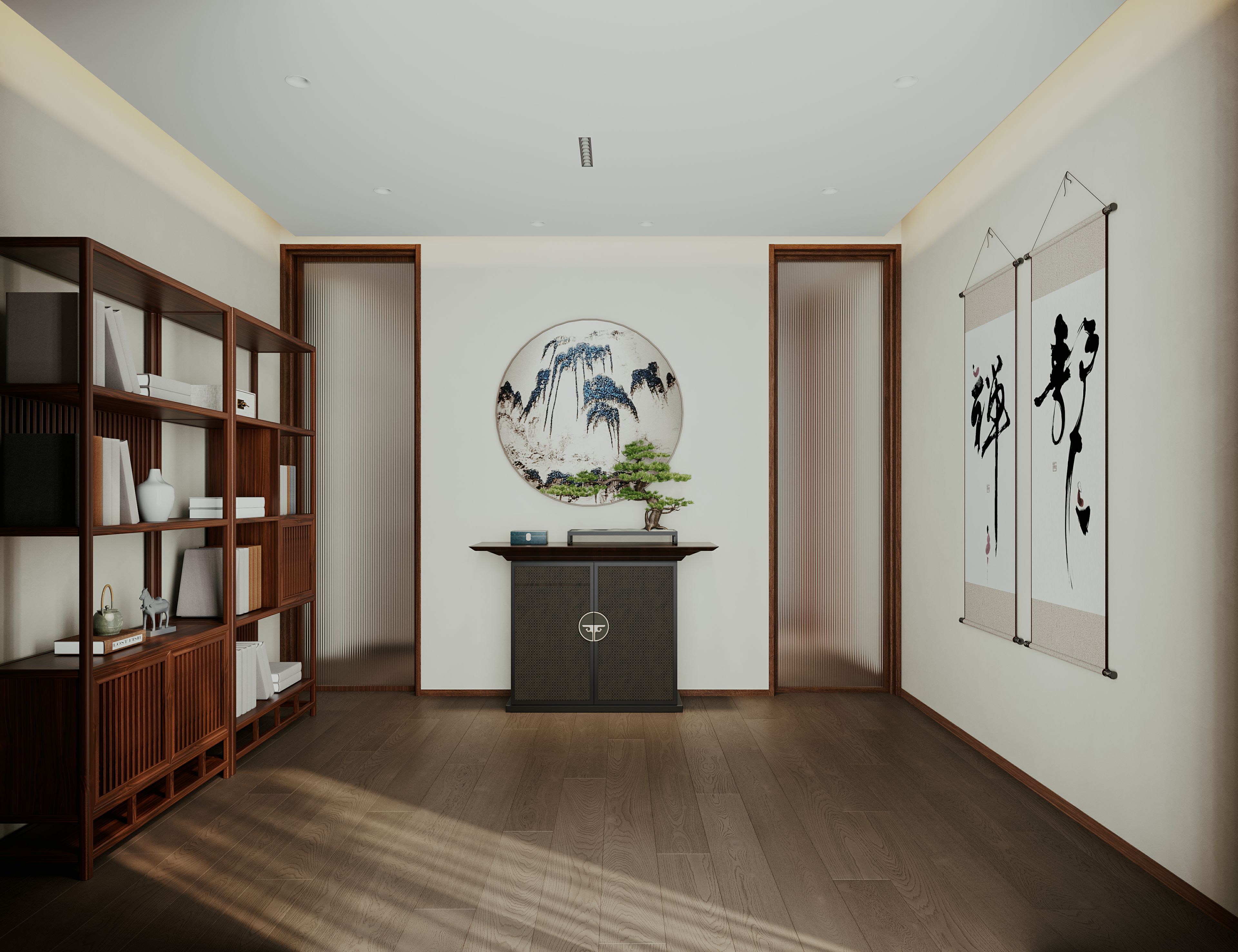 吴江简欧大平层装修设计效果图，打造时尚典雅的现代家居风格